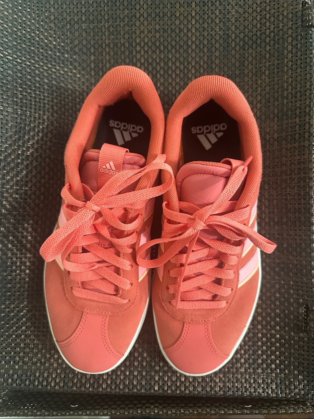 adidas Coral & Pink Low-Top Sneakers - Picture 4 of 5